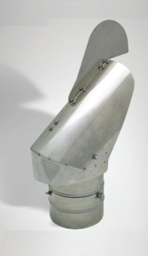 Rotoflex fi130 na rurze otwierany płetwa