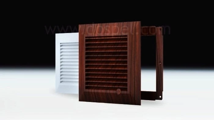 Kratka wentylacyjna prostokątna DUO SMART 140x210 biała
