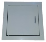 Drzwiczki rewizyjne metalowe MAGNAT 500x500 z zamkiem magnetycznym