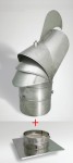 Rotoflex PLUS fi200 z płytą dachową otwierany
