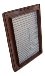 Kratka wentylacyjna prostokątna DL/RW 140/210 brązowa