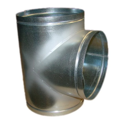 Trójnik wentylacyjny ocynkowany fi315 90 stopni